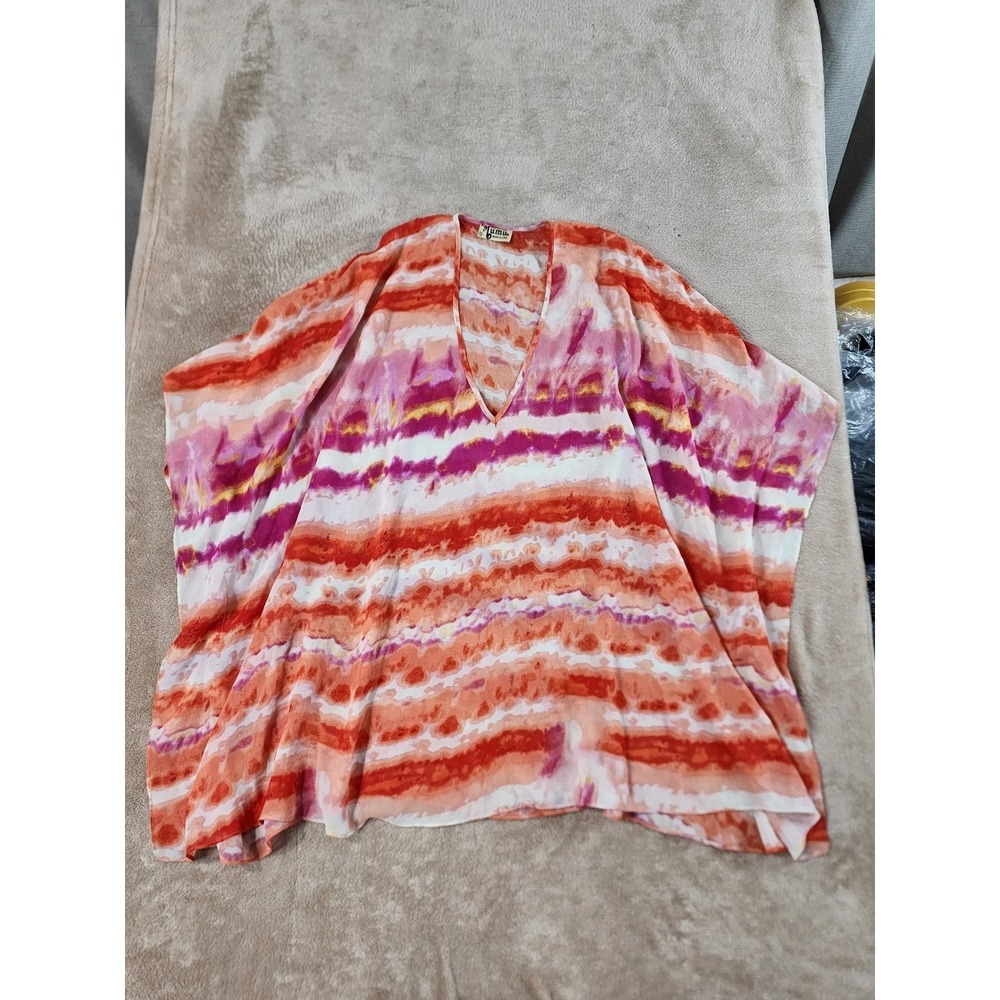 Show Me Your Mumu Tie Dye Blouse woman small multi‎ color Sleeveless USA EUC